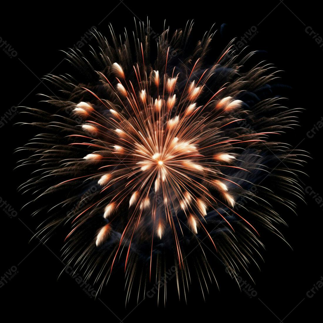 Textura Fogo de Artifício para Fundo