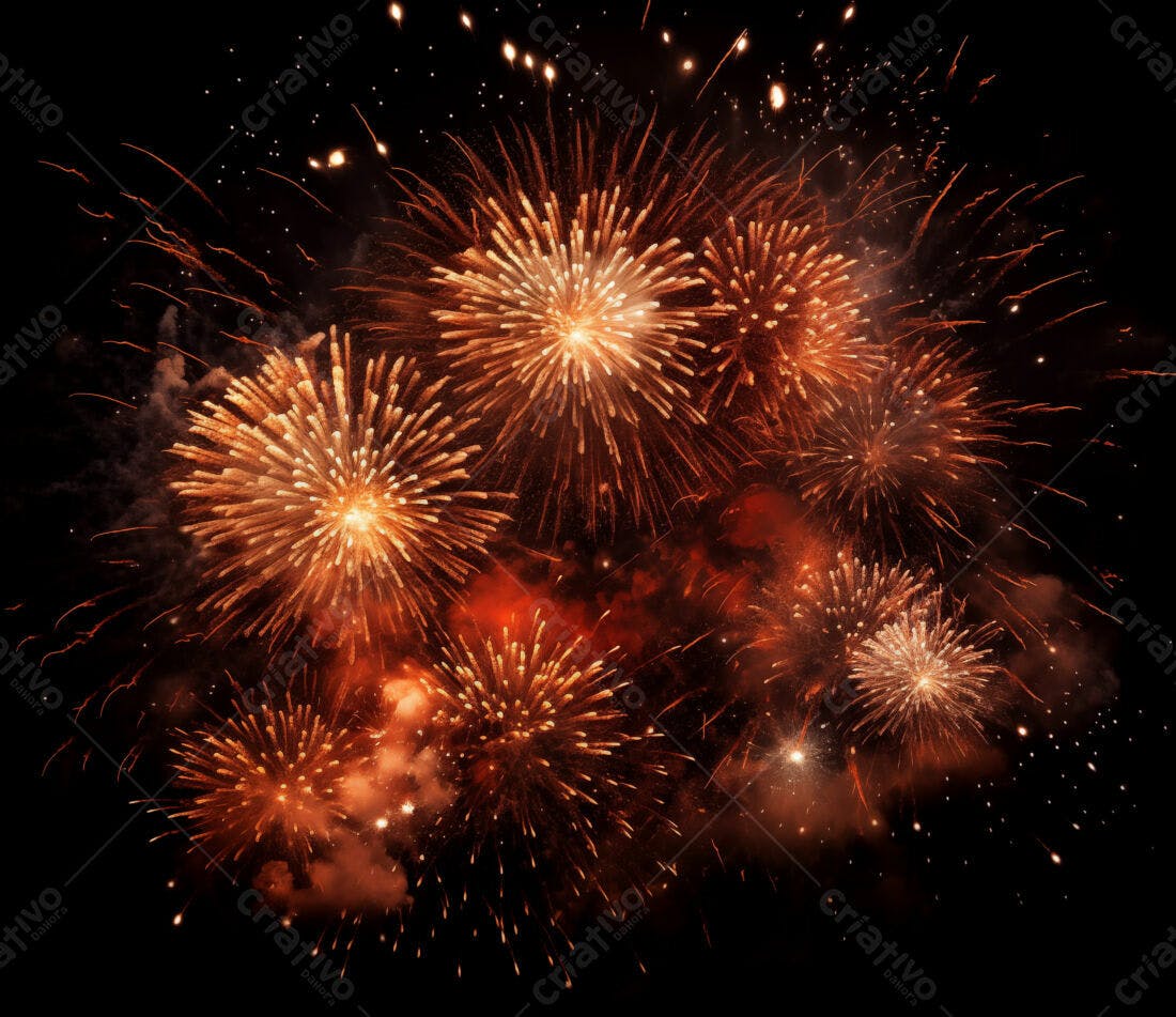 Textura Fogo de Artifício para Fundo
