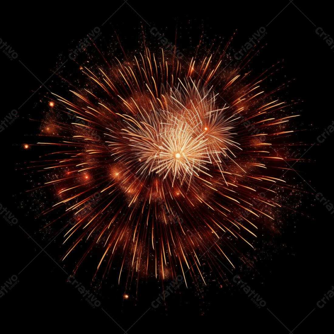 Textura fogos de artifício dourado para fundo