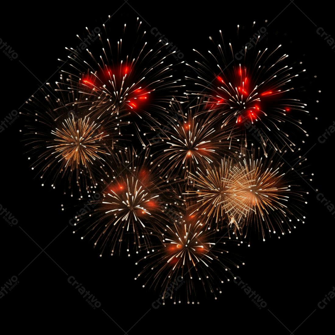 Textura Fogos de Artifício para Fundo