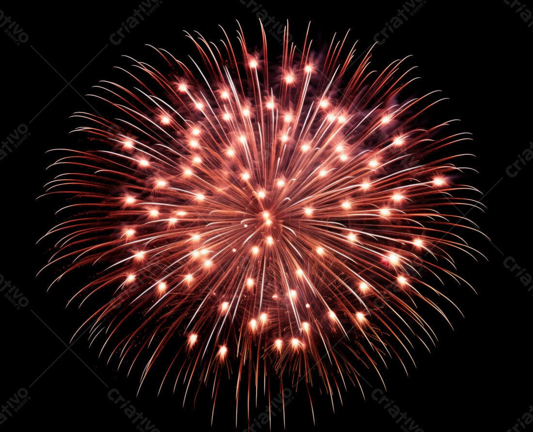 Textura Fogo de Artifício Vermelho para Fundo