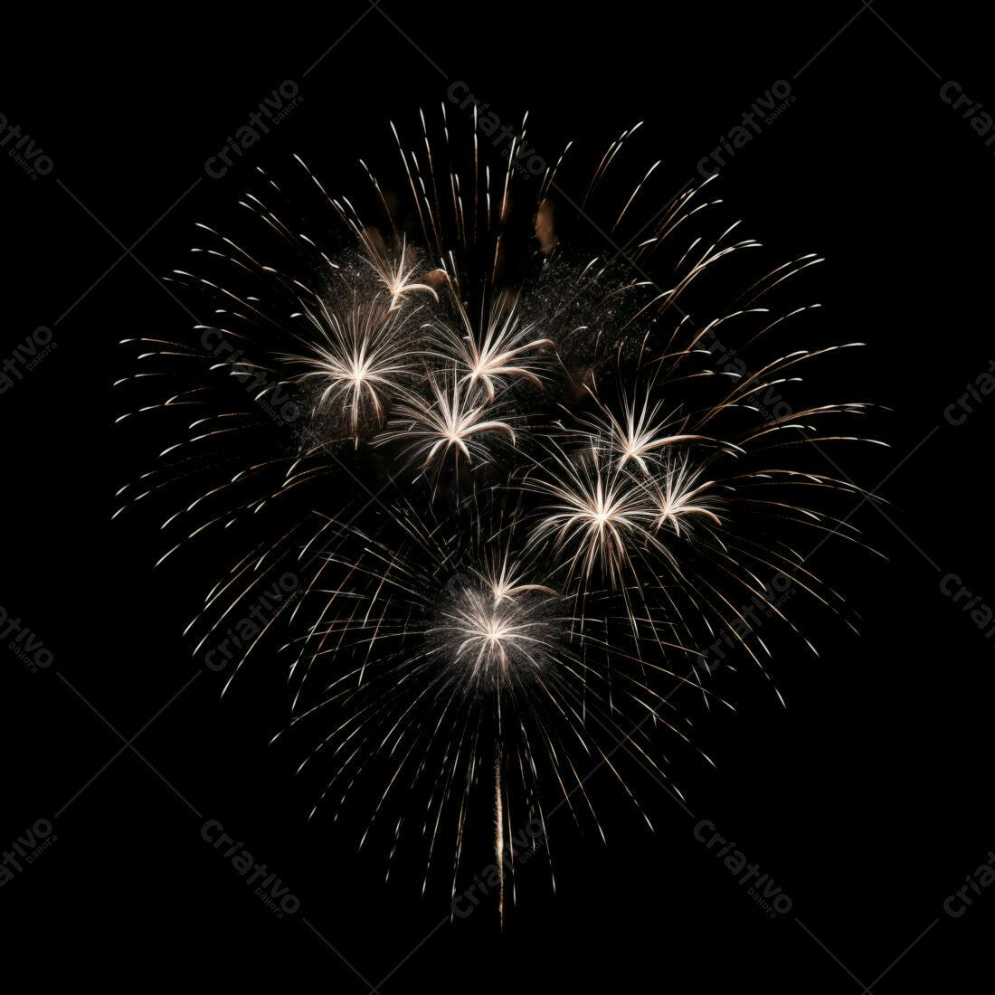 Textura Fogo de Artifício para Fundo