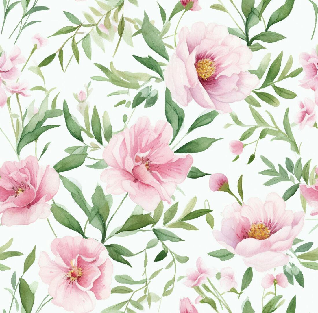 Textura floral romântica para papel de parede
