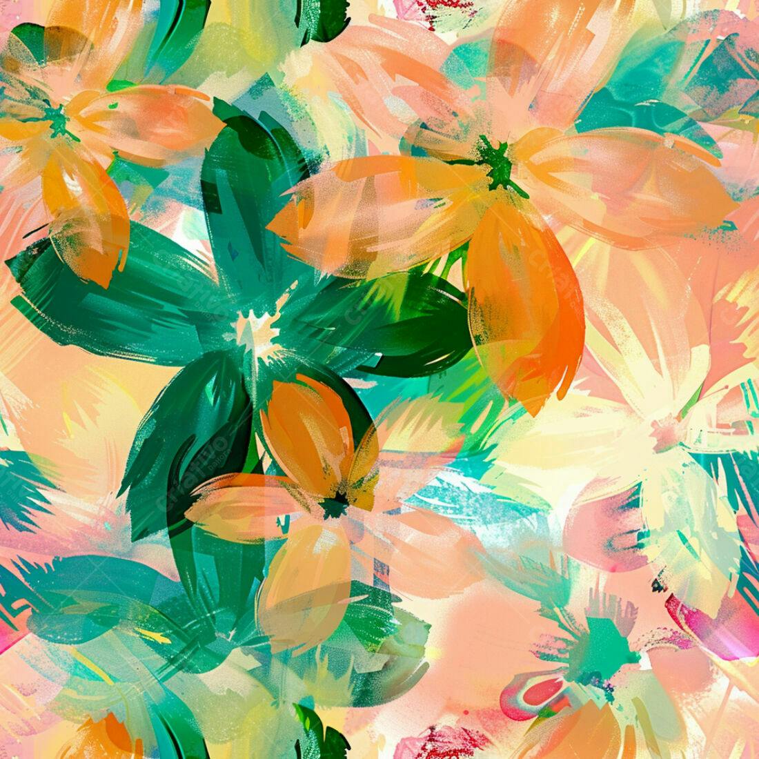 Textura floral abstrata para fundo