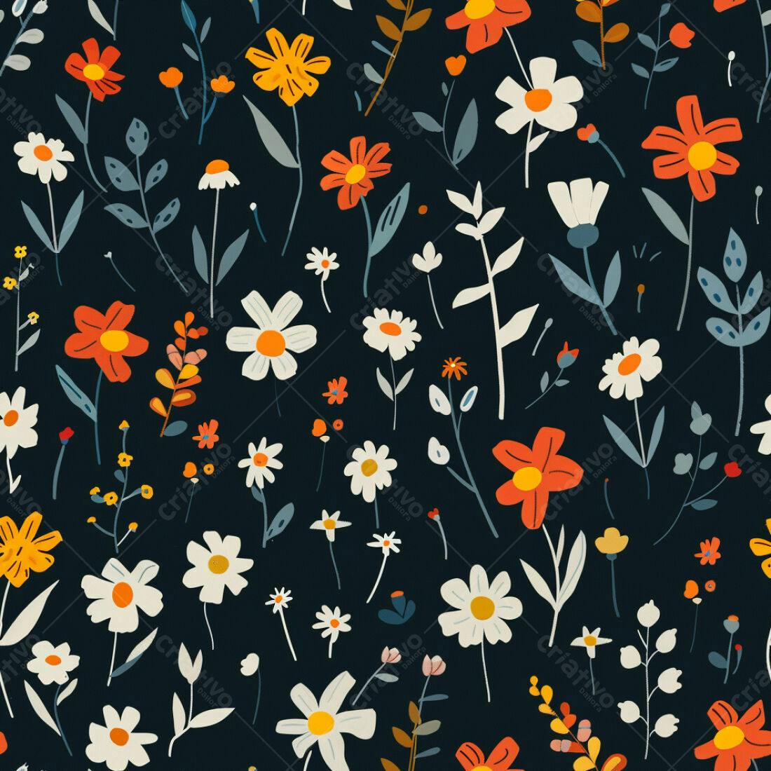 Textura floral romântica para papel de parede