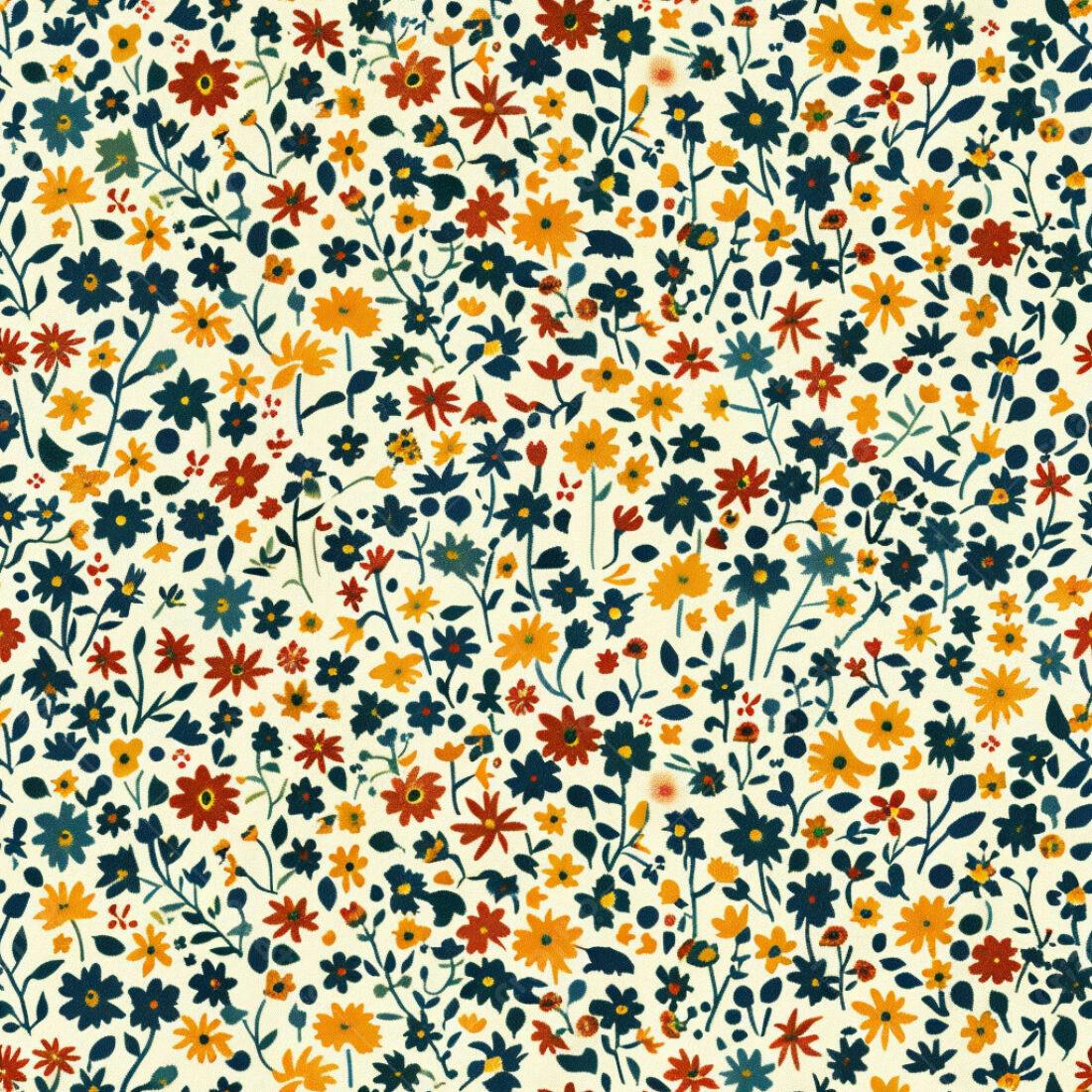 Textura floral para papel de parede