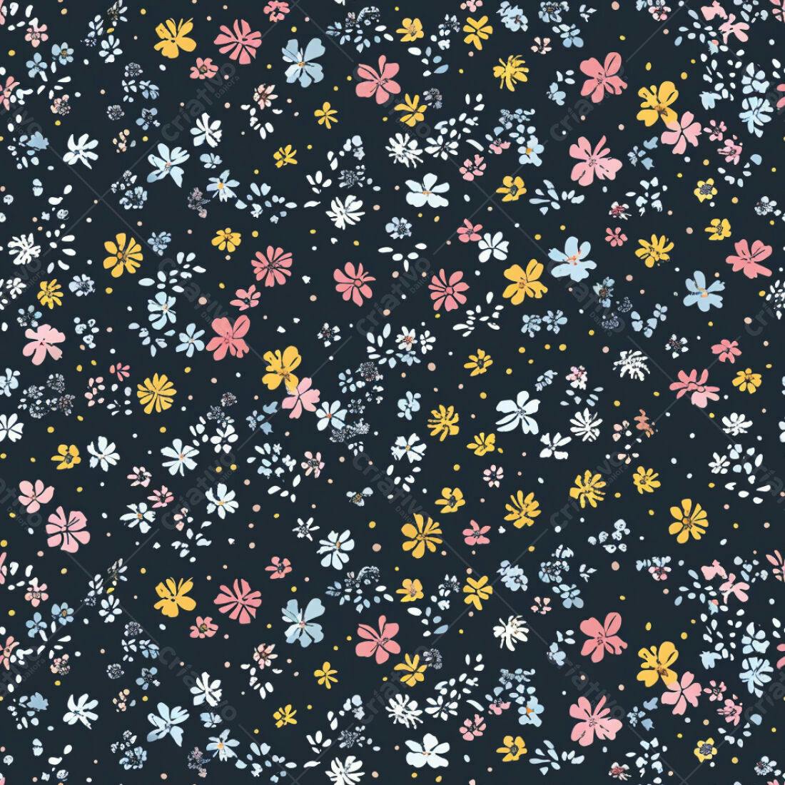 Textura floral para fundo romântico