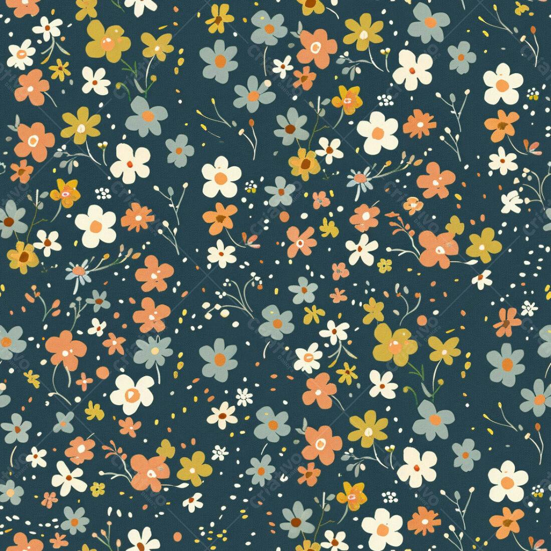 Textura floral fundo pastel para papel de parede