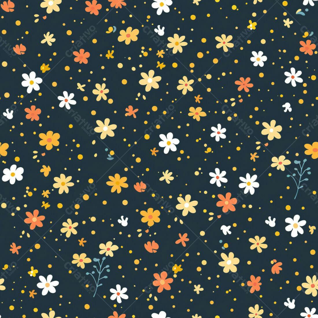 Textura floral delicada para fundo