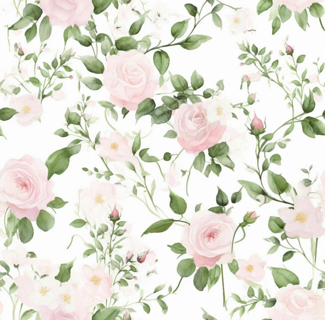 Textura floral romântica para papel de parede