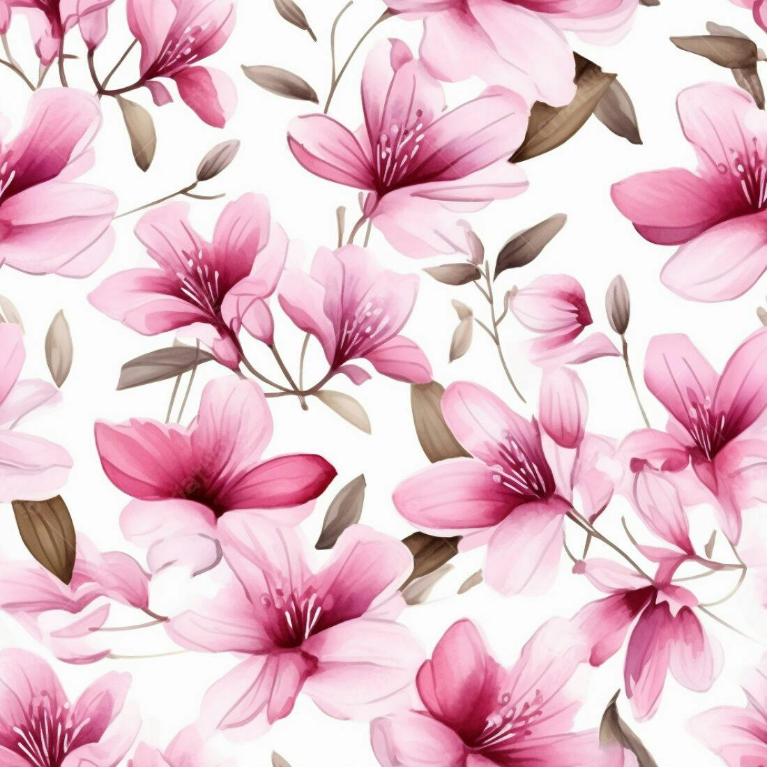 Textura floral romântica para papel de parede