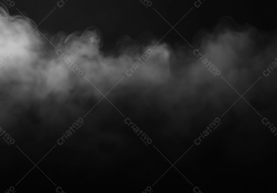 Textura Fumaça Escura para Fundo de Foto