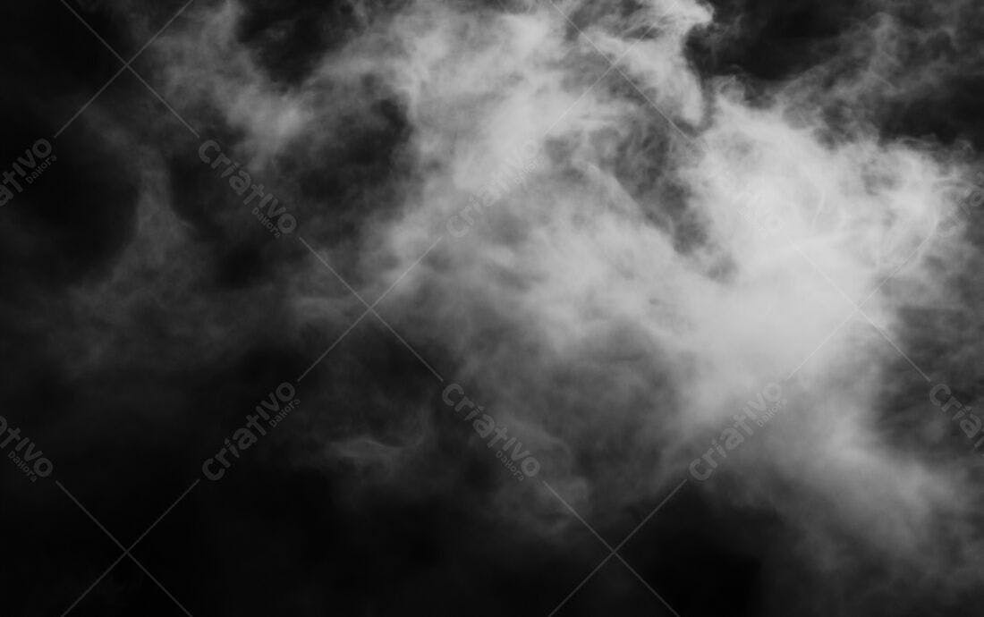 Textura Fumaça Escura para Fundo de Foto