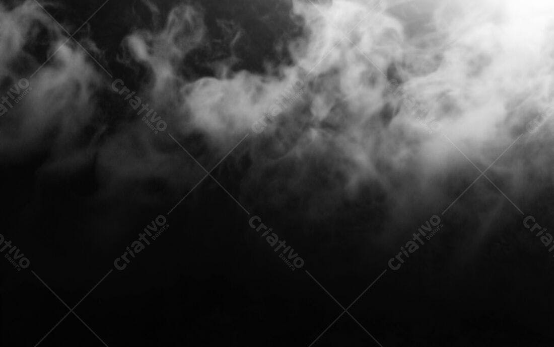 Textura Fumaça Escura para Fundo de Foto
