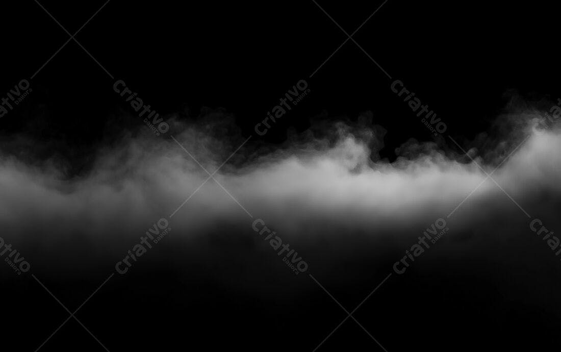 Textura Fumaça Branca para Fundo de Foto
