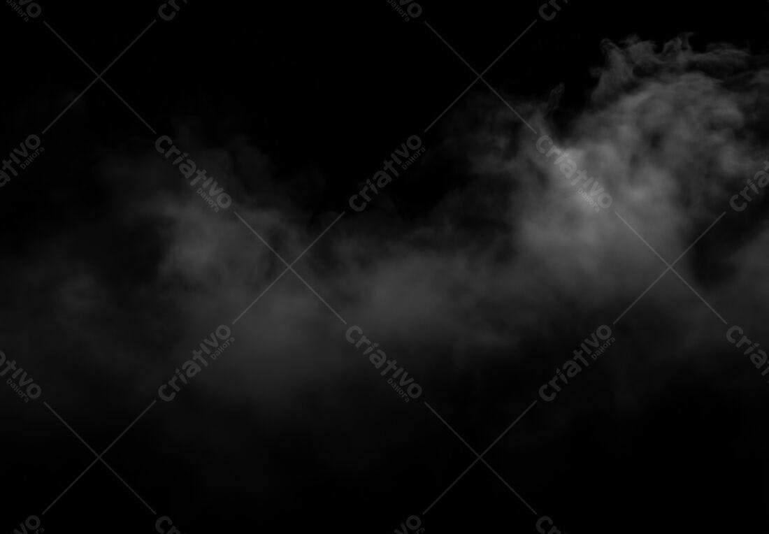 Textura Fumaça Negra para Efeitos Especiais