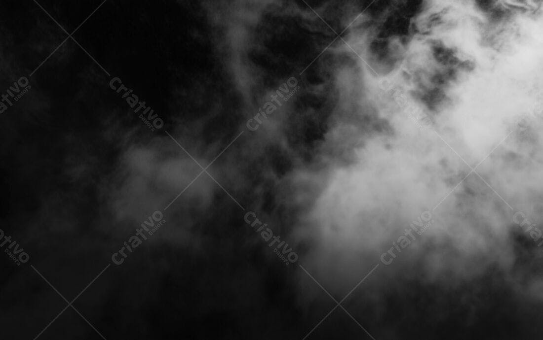 Textura Fumaça Negra para Fundo Sombrio