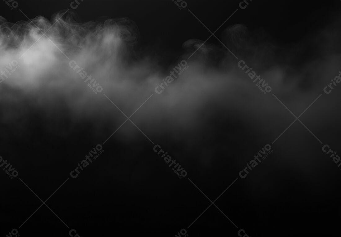 Textura fumaça branca para fundo escuro