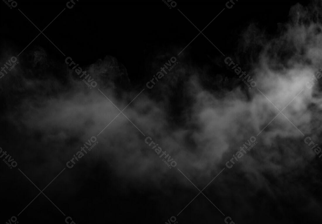 Textura Fumaça Negra para Fundo Sombrio