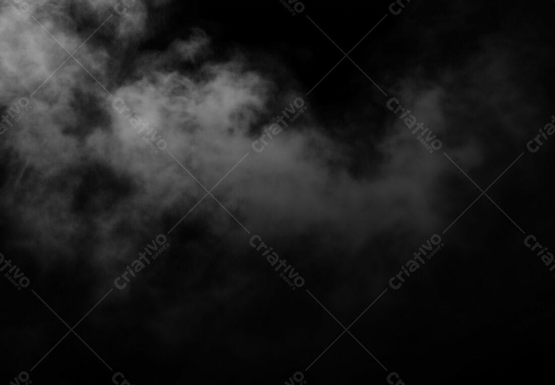 Textura Fumaça Negra para Fundo de Foto