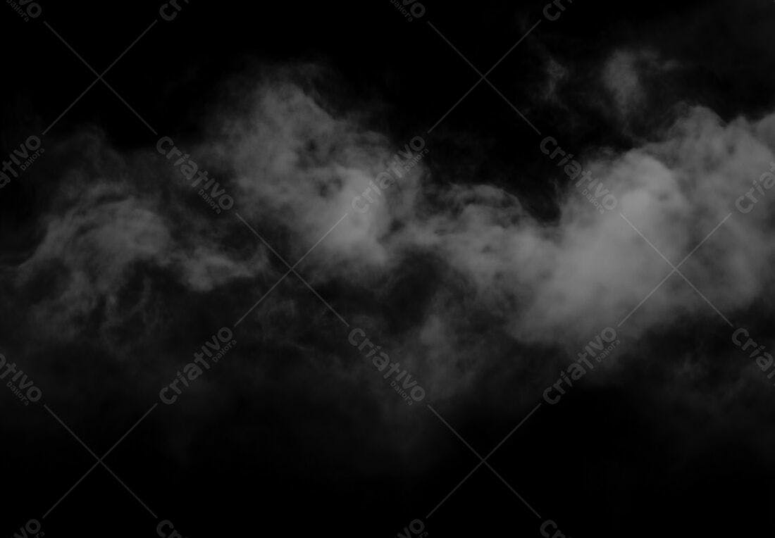 Textura Fumaça Negra para Fundo Sombrio