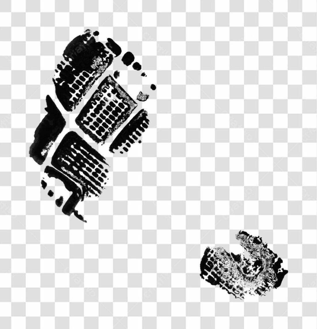 PNG Marca de Pé para Design PNG com fundo transparente