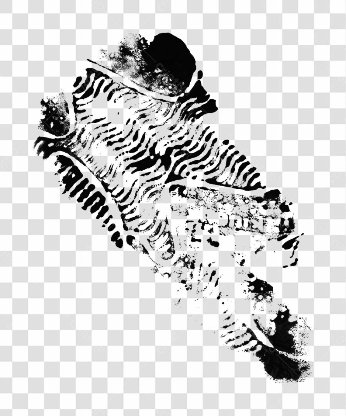 PNG com fundo transparente Marca de sapato para design