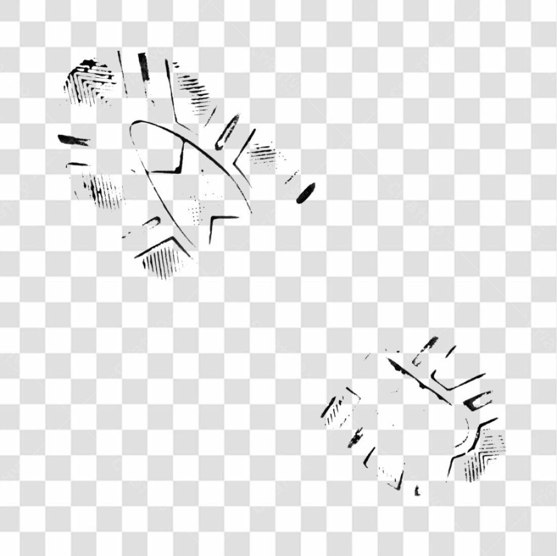 PNG Marca de Sapato com fundo transparente