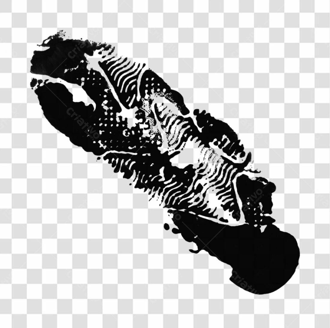 PNG de Pegadinhas com Fundo Transparente
