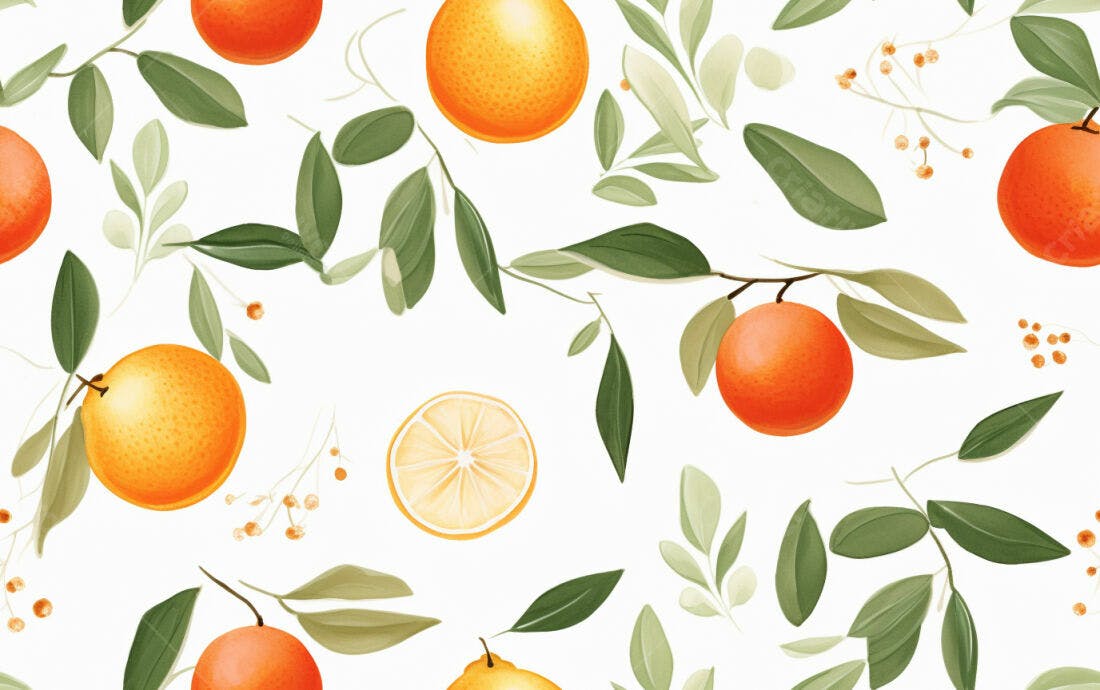Textura Frutas Cítricas para Fundo