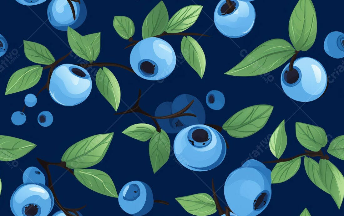 Textura Mirtilo Azul para Fundo