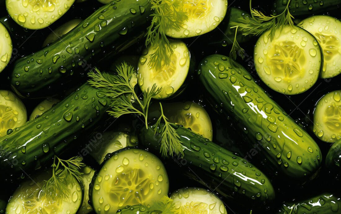 Textura Pepino Molhado para Fundo