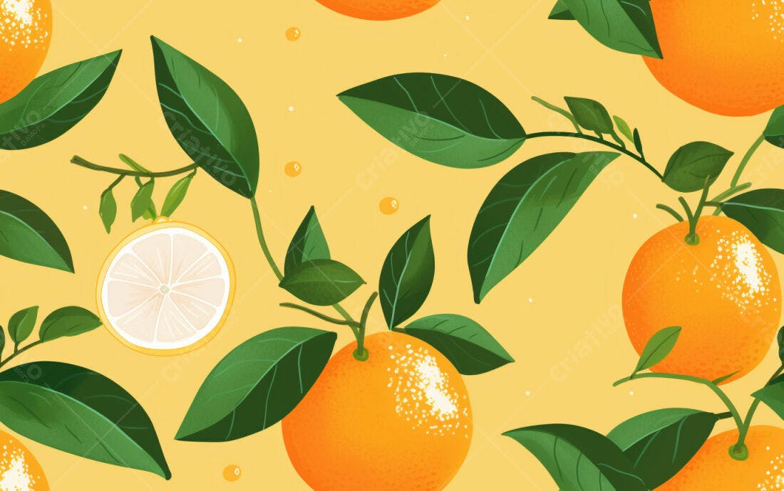 Textura Frutas Cítricas para Fundo