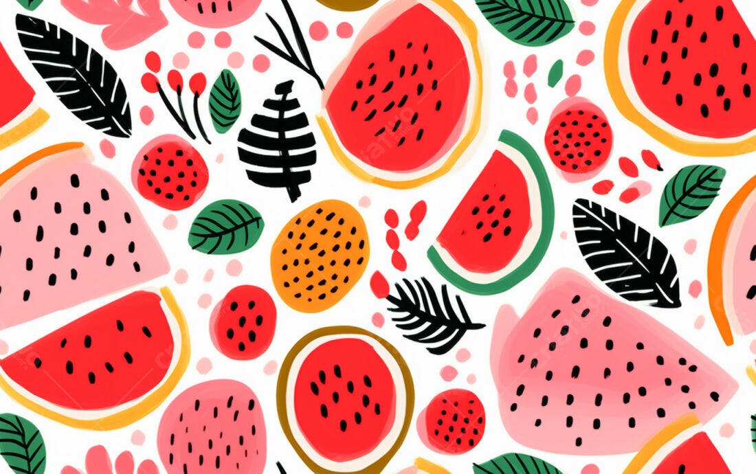 Textura frutas tropicais para fundo verão