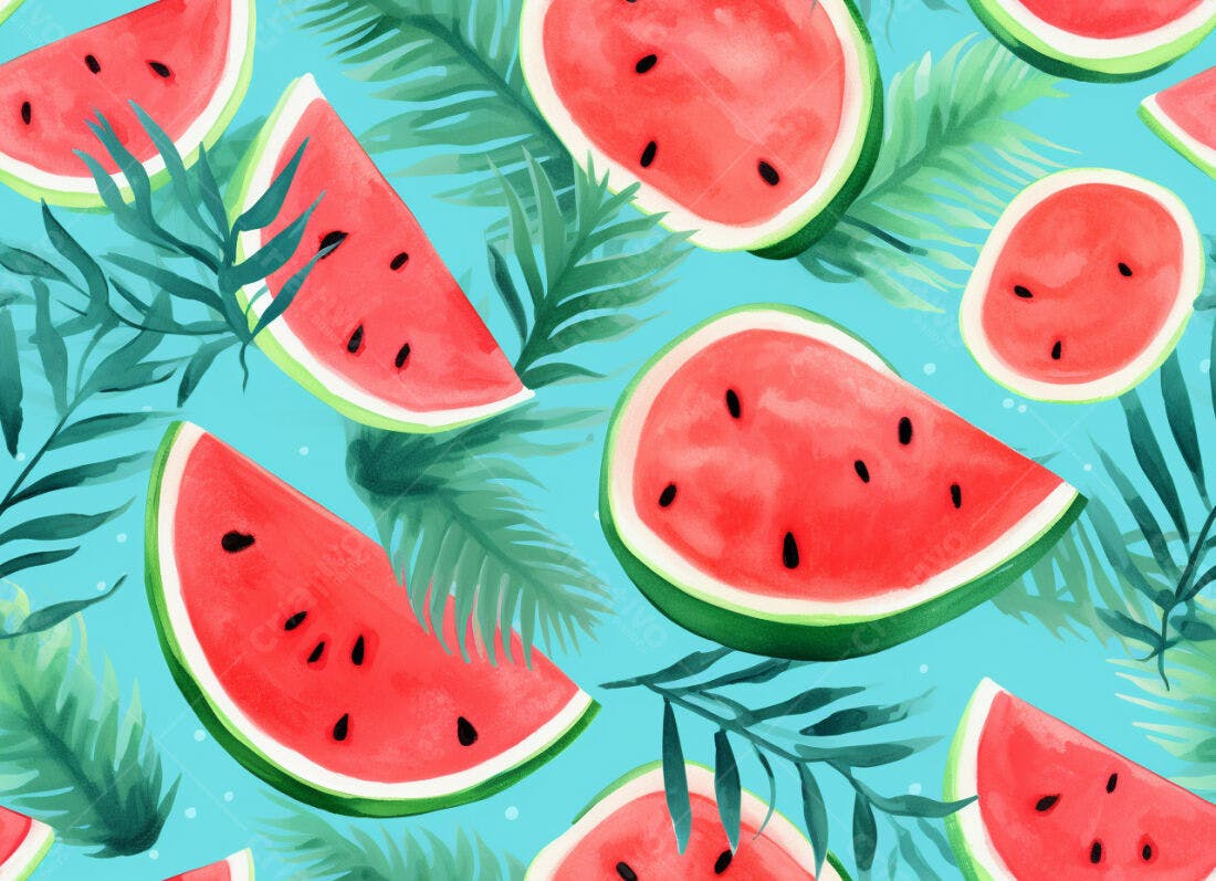 Textura melancia verão tropical para fundo