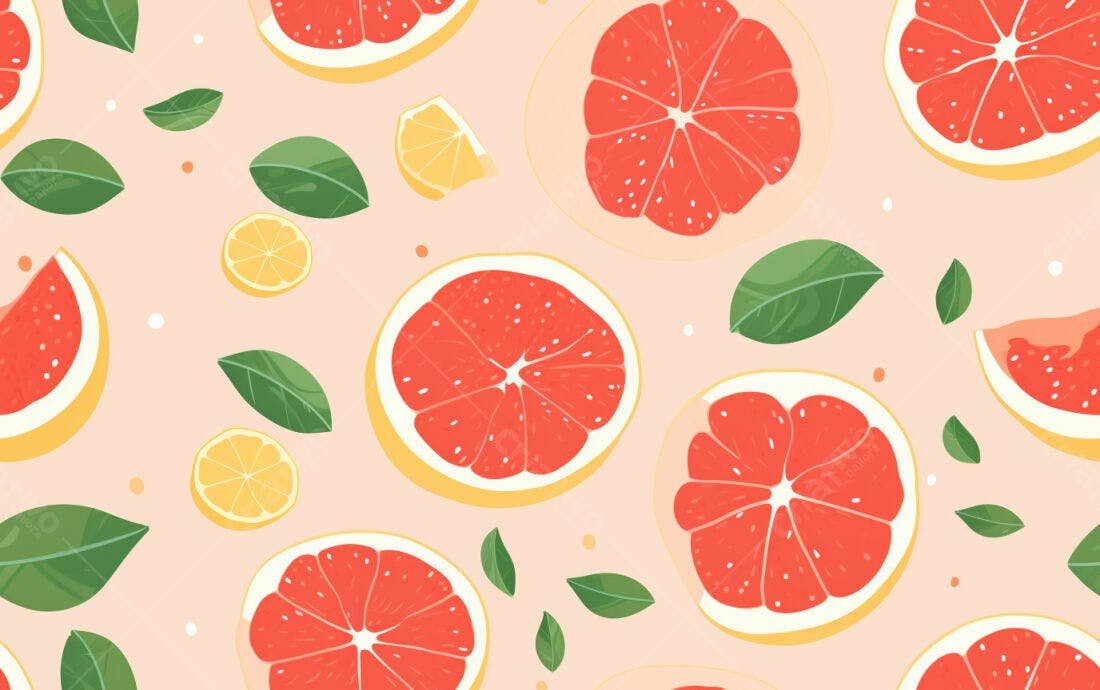 Textura Frutas Cítricas para Fundo