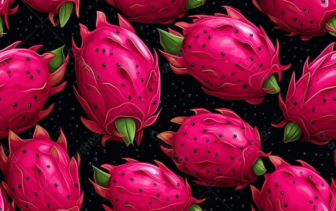 Textura Pitaya Rosa para Fundo Moderno