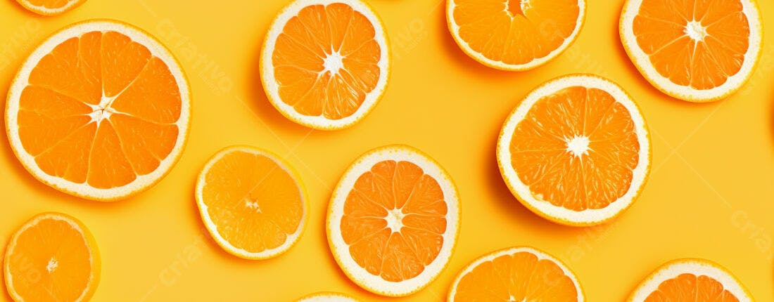 Textura Fatia de Laranja para Fundo Vibrante