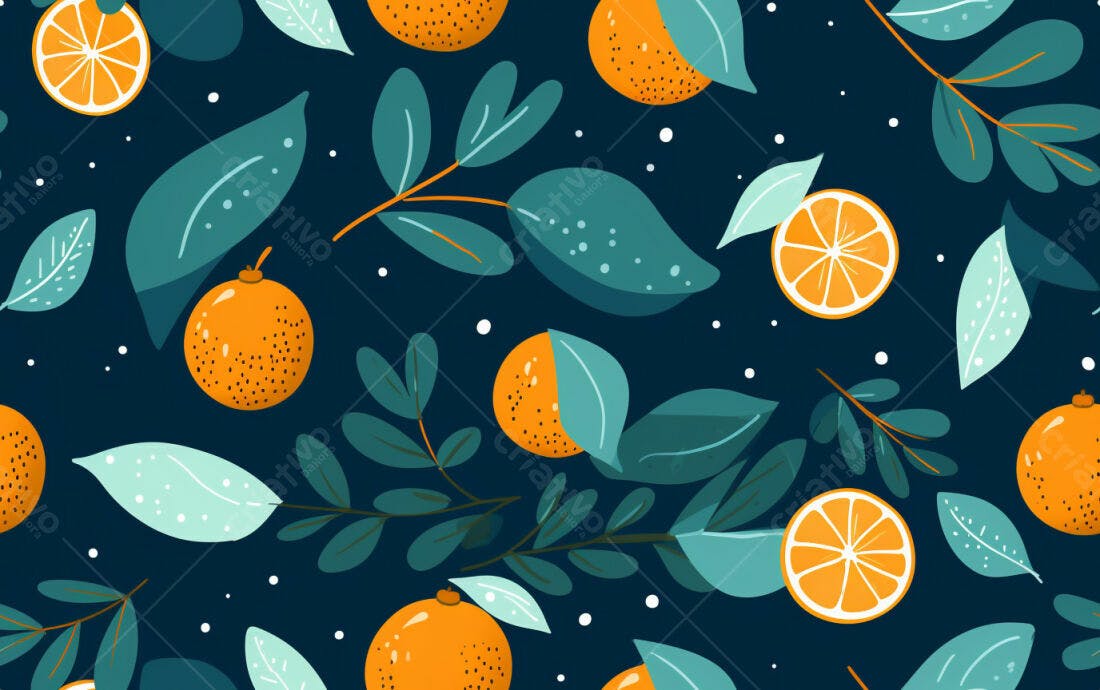 Textura Frutas Cítricas para Fundo Moderno