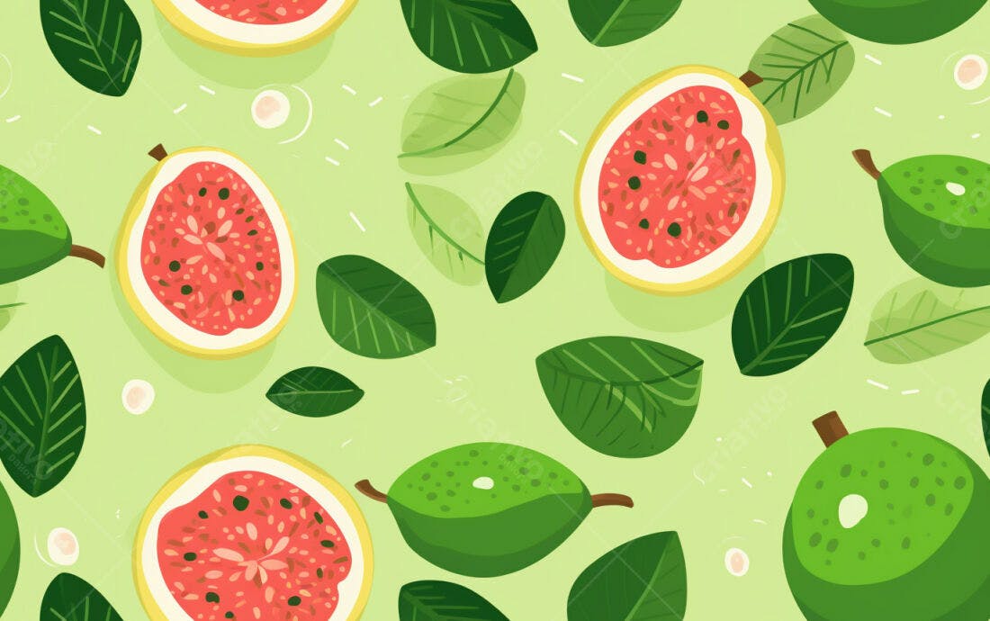 Textura Goiabeira para Fundo Tropical