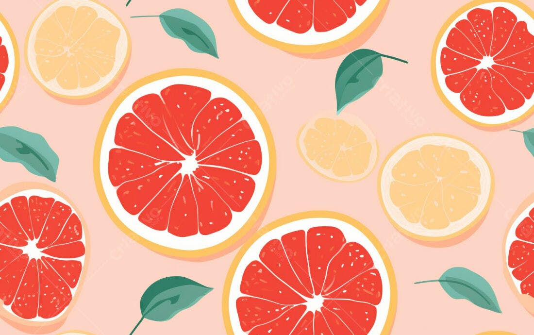 Textura Frutas Cítricas para Fundo