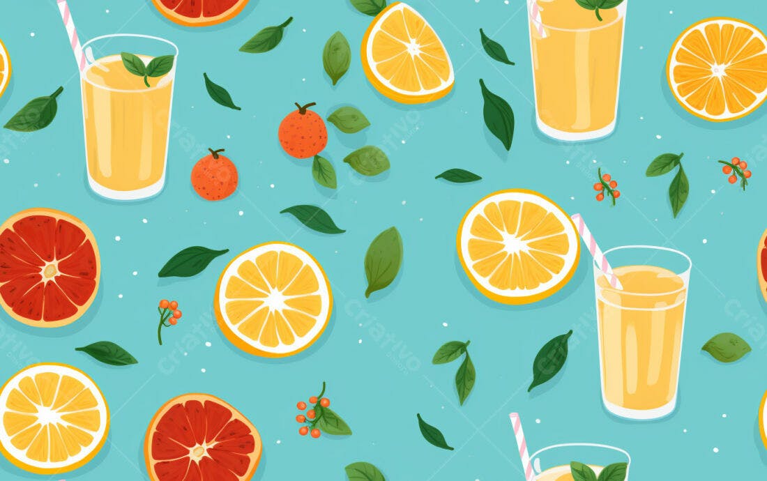 Textura Frutas Cítricas para Fundo