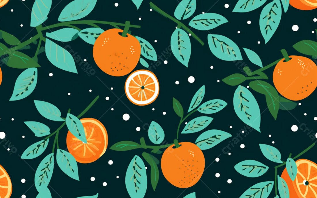 Textura Frutas Cítricas para Papel de Parede