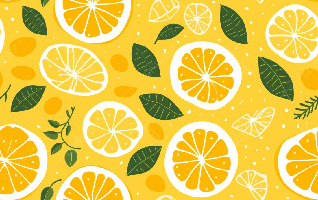 Textura frutas cítricas amarelas para fundo