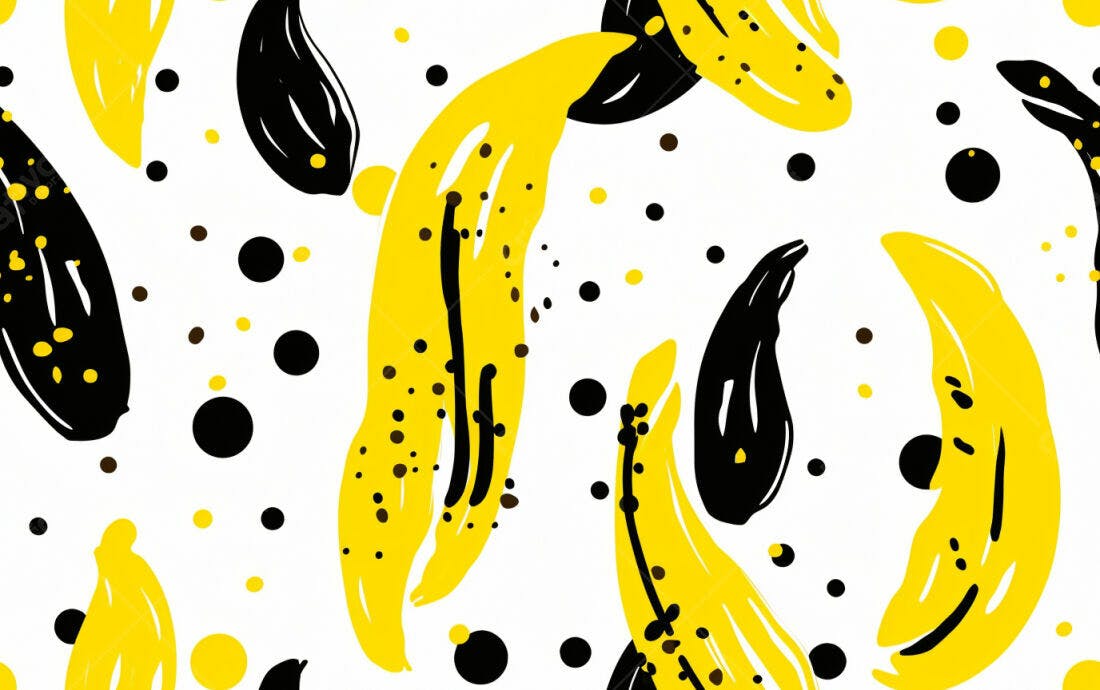 Textura Abstrata Amarelo e Preto para Fundo