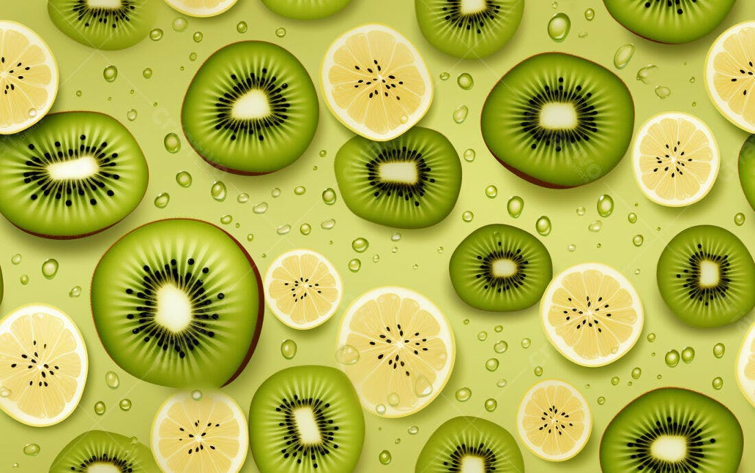 Textura Kiwi e Limão para Fundo Moderno