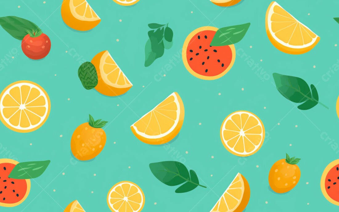 Textura frutas tropicais coloridas para fundo