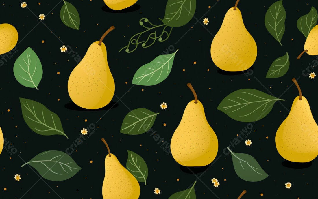 Textura frutas peras amarelas para fundo