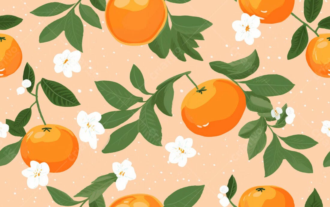 Textura Frutas Cítricas para Fundo