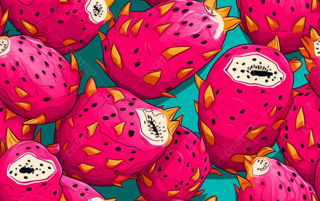 Textura fruta Pitaya rosa para fundo